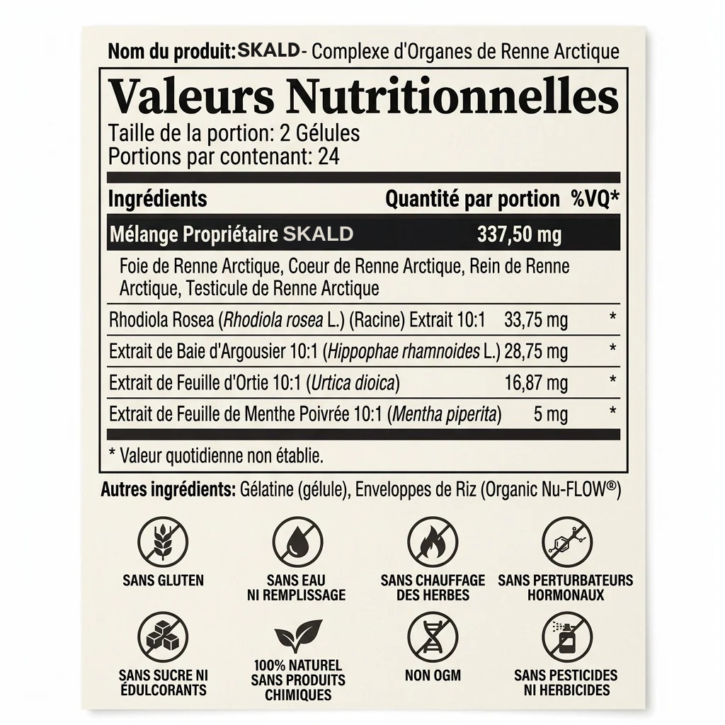 SKALD Booster de testostérone naturel