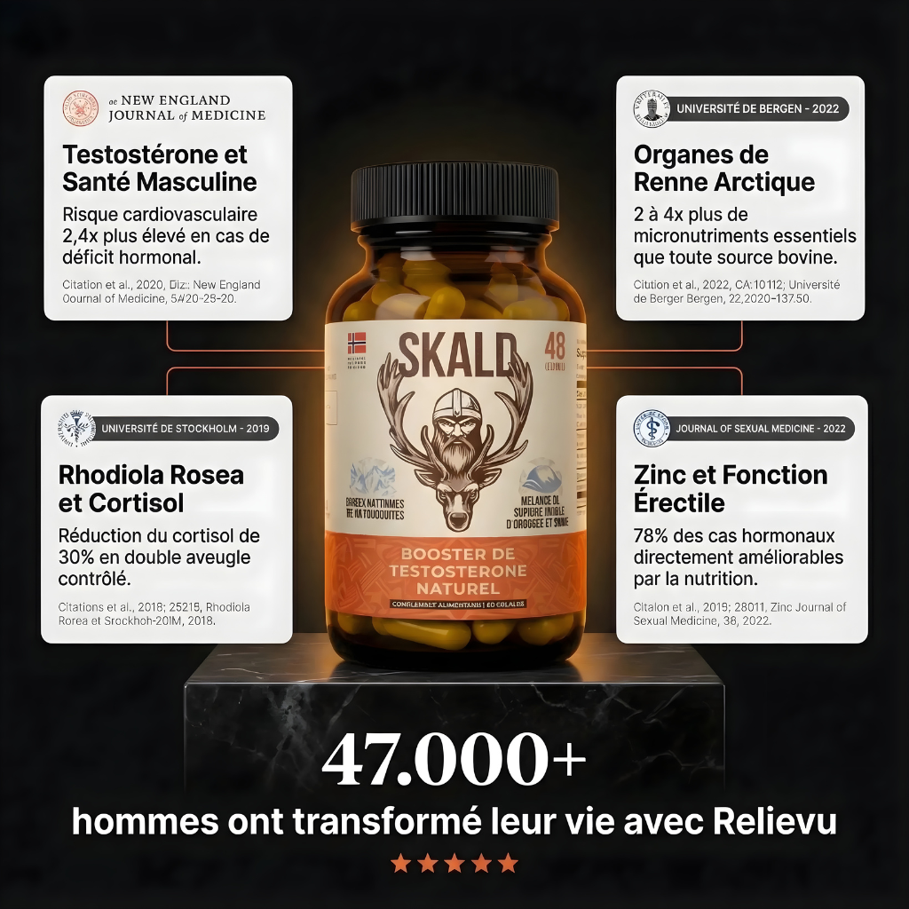 SKALD  Booster de testostérone naturel